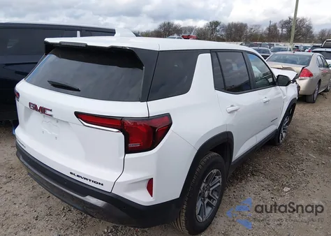 2026 GMC Terrain Fwd Elevation from USA, damaged, VIN 3GKALMEG9TL214764